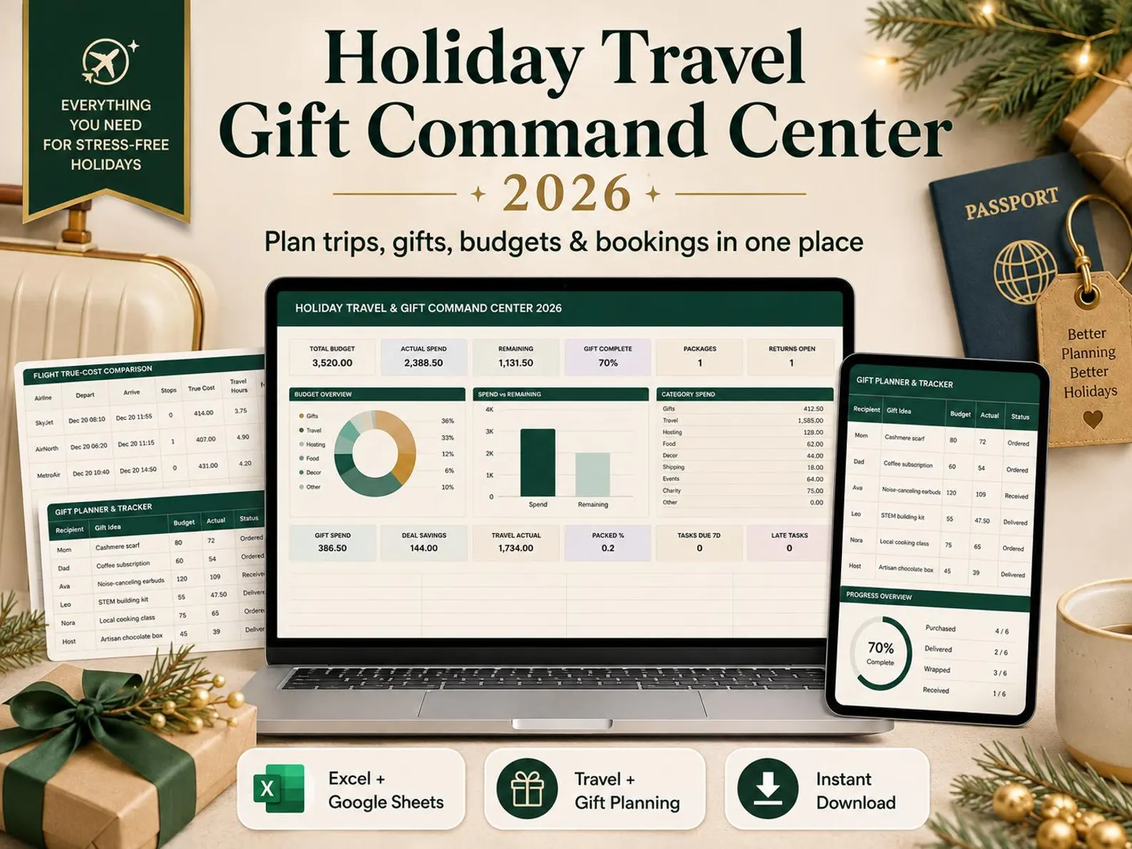 Christmas Travel Planner