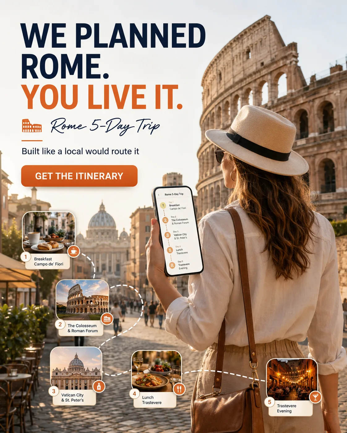 We planned Rome. You live it.