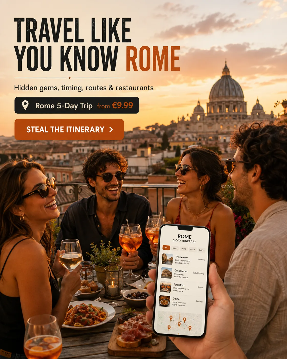 TravelTips Rome itinerary