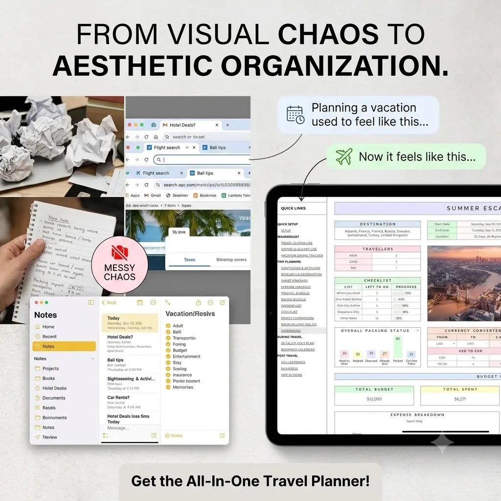 From visual chaos to aesthetic organization