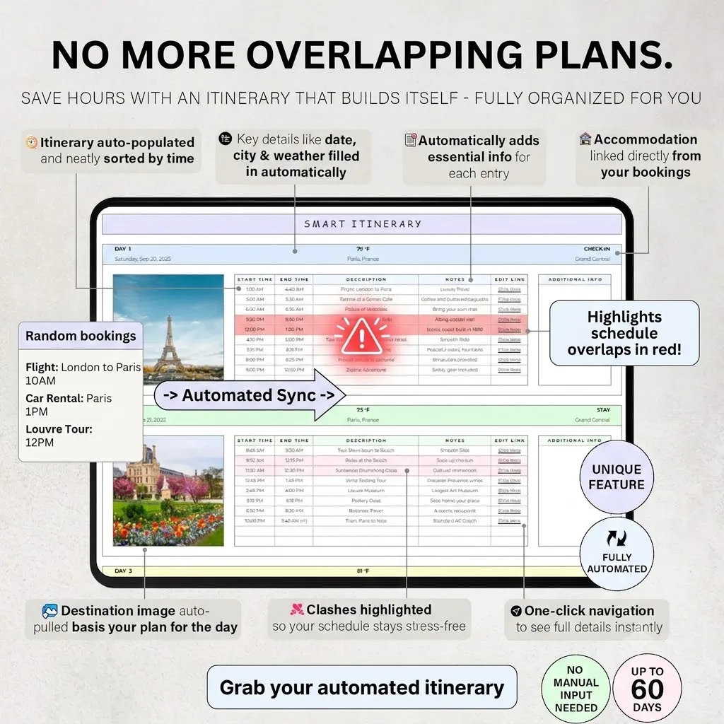 No more overlapping plans