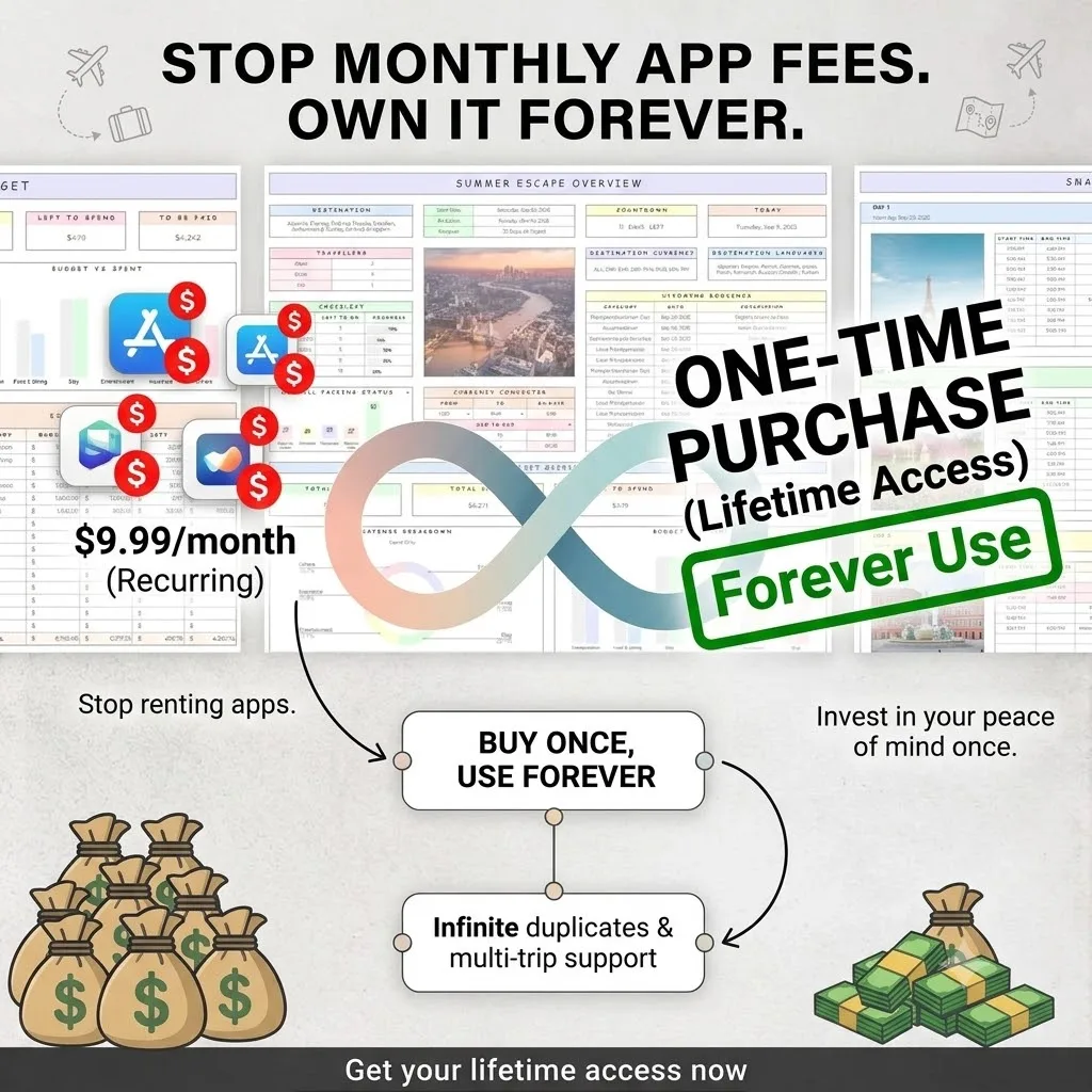 Stop monthly app fees. Own it forever.