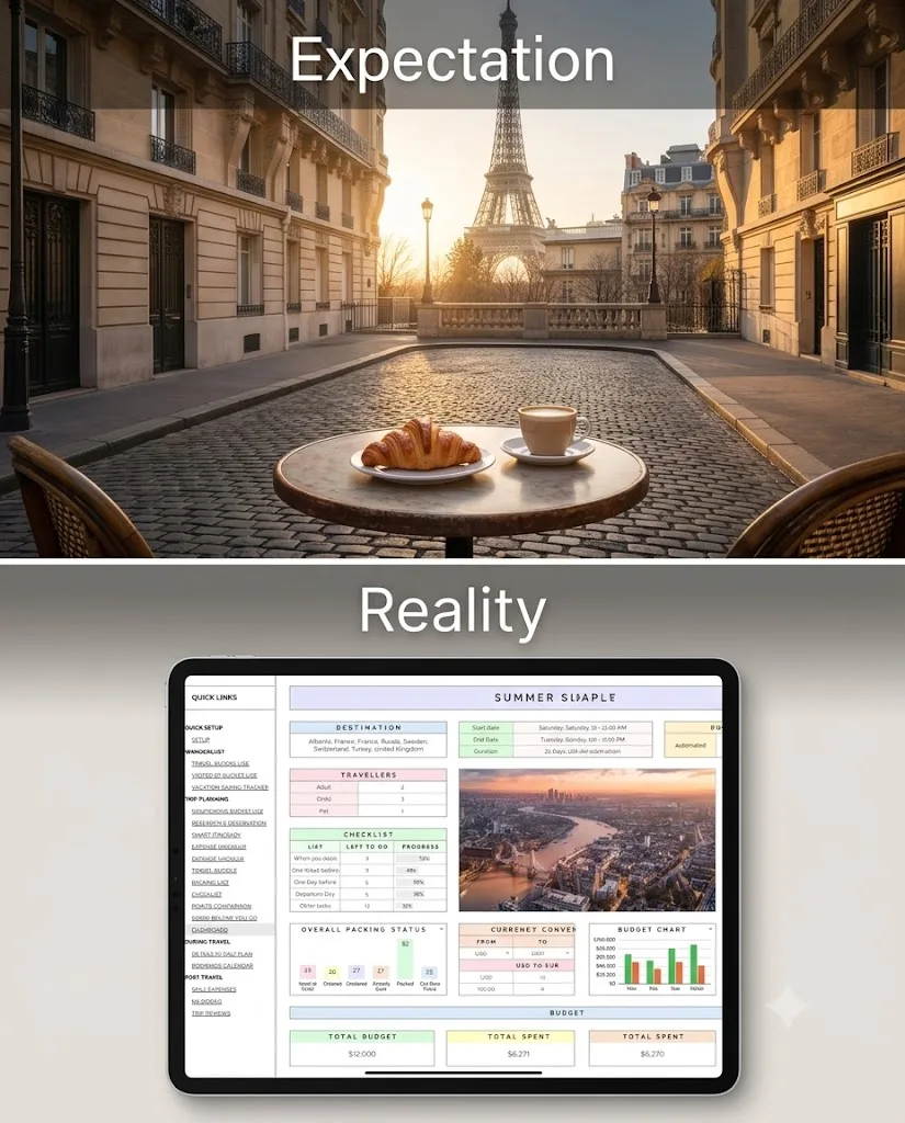 Expectation and reality, finally the same trip