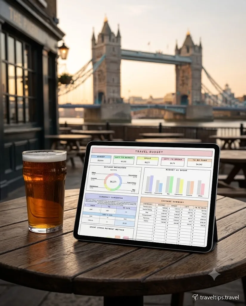 London — the budget balanced over a pint