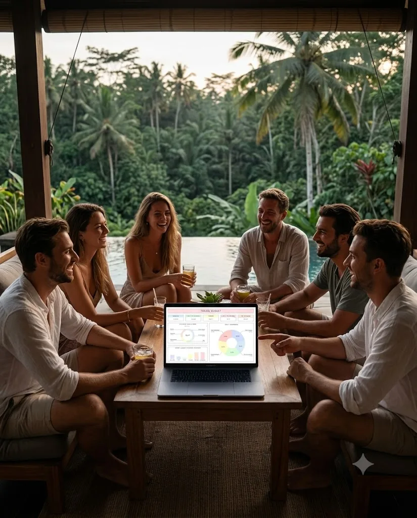 Six friends, one budget, no end-of-trip arguments